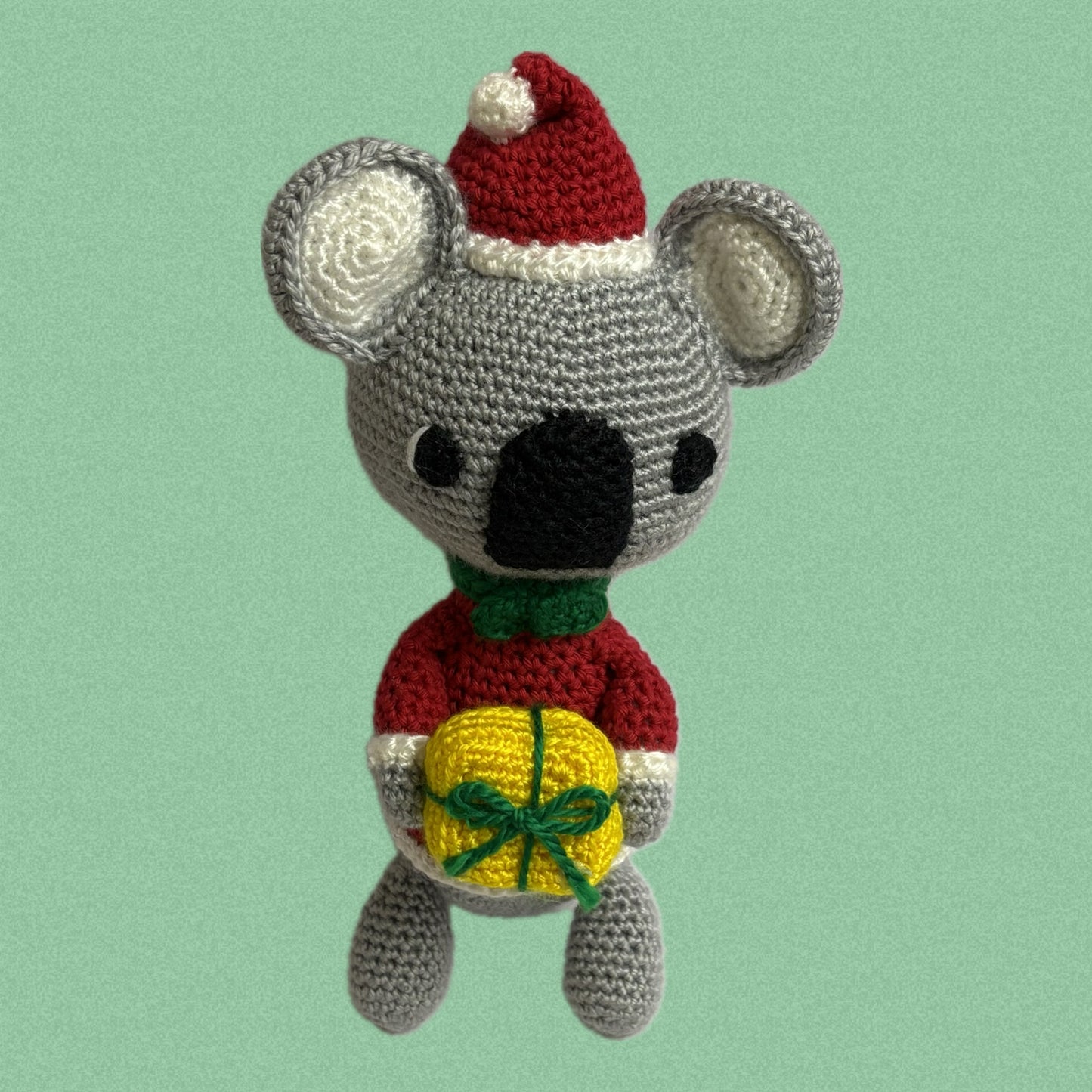 HOOKED BY JEN - Christmas Santa Koala