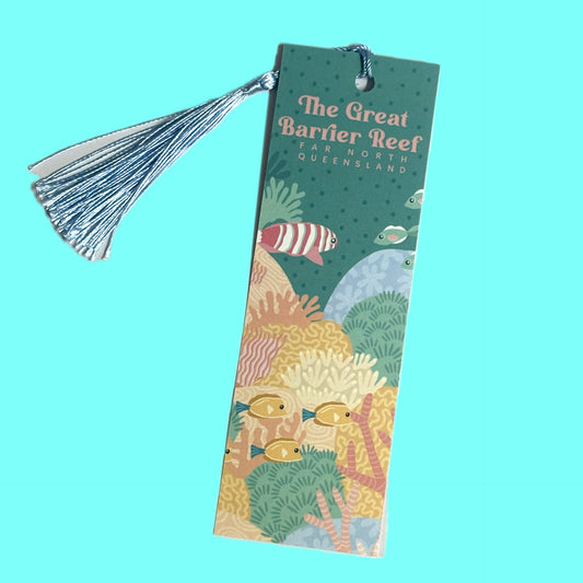 Designs by Claudia - Great Barrier Reef Bookmark