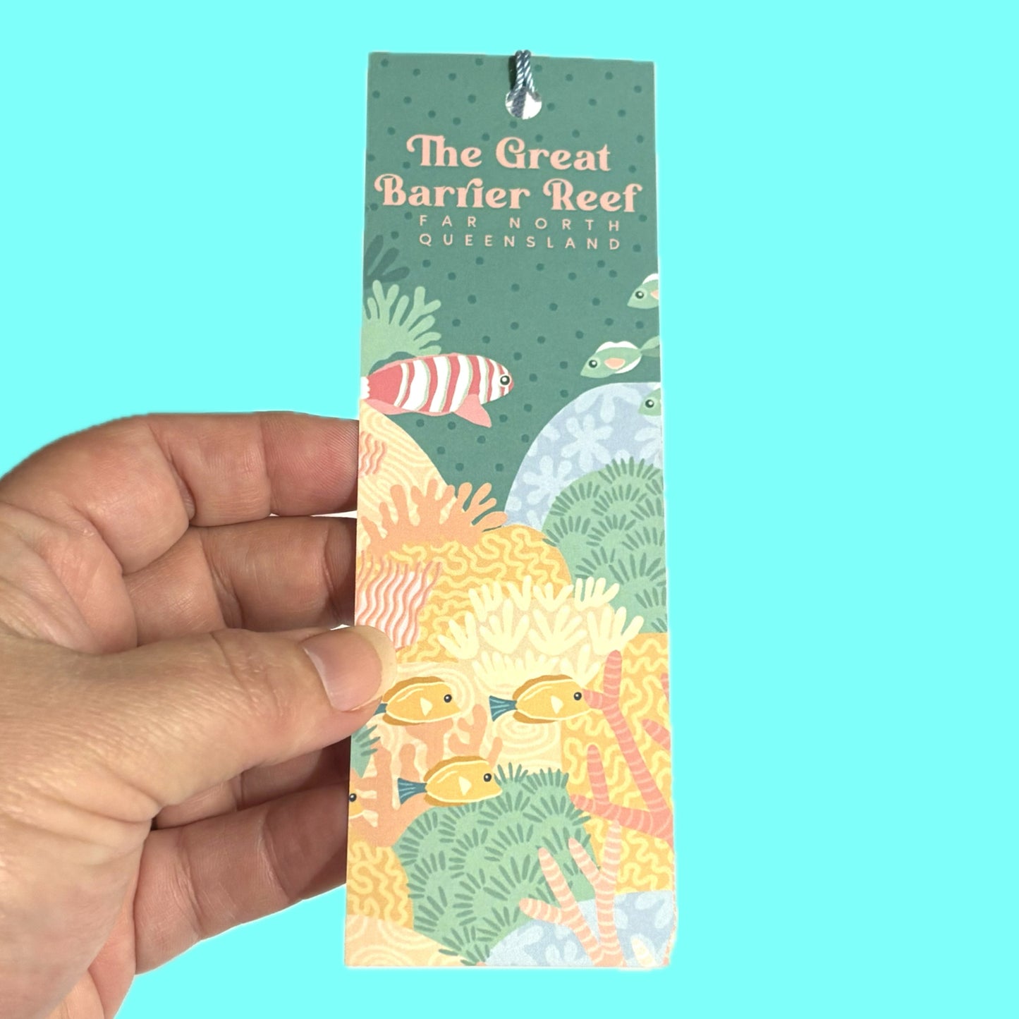 Designs by Claudia - Great Barrier Reef Bookmark