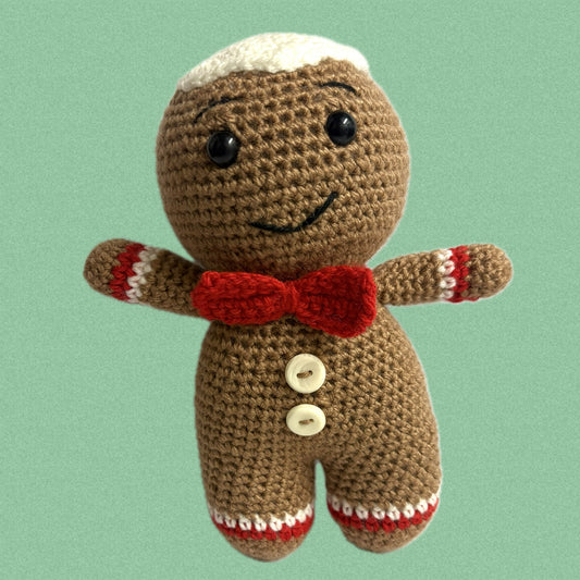 BEAKNITS- Christmas Gingerbread Man