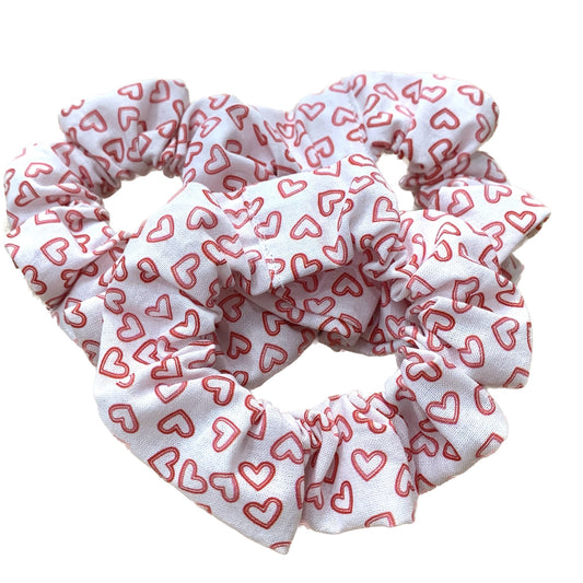 MAKIN' WHOOPEE - "Red Hearts" REGULAR SCRUNCHIES