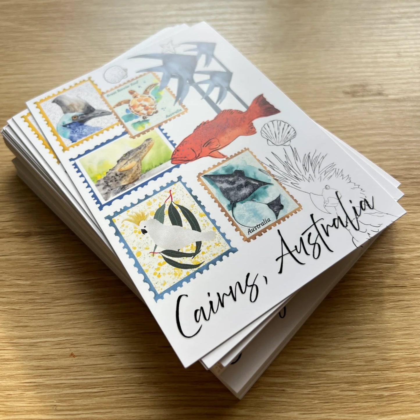 ESZTER'S CREATIONS- Cairns, Australia Postcard