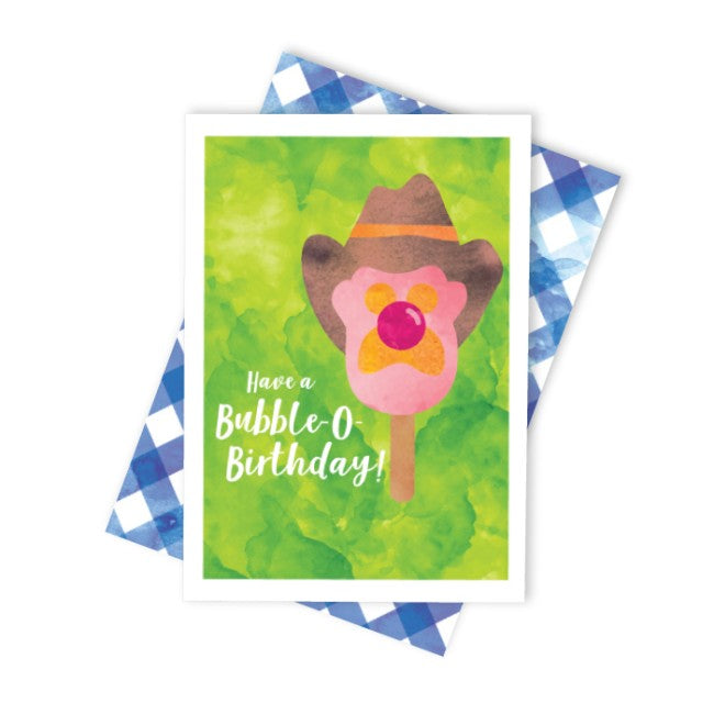 CANDLE BARK CREATIONS - BUBBLE-O BIRTHDAY Gift Card