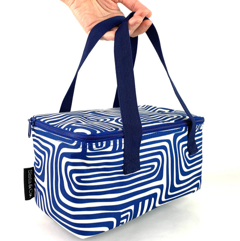 SISTA & CO. - Lunch Bag - "Navy"