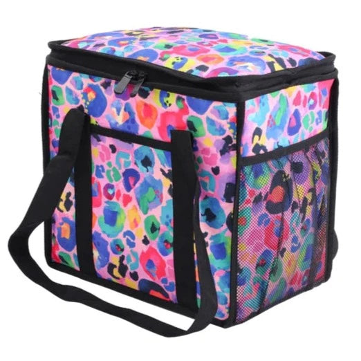 SISTA & CO. - Family Cooler Bag 'Kasey Rainbow x Sista & Co. Rainbow Leopard' LIMITED EDITION