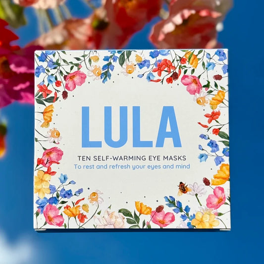 LULA - EMIXED BOX OF 10 SELF-WARMING EYE MASK (10 MASKS)