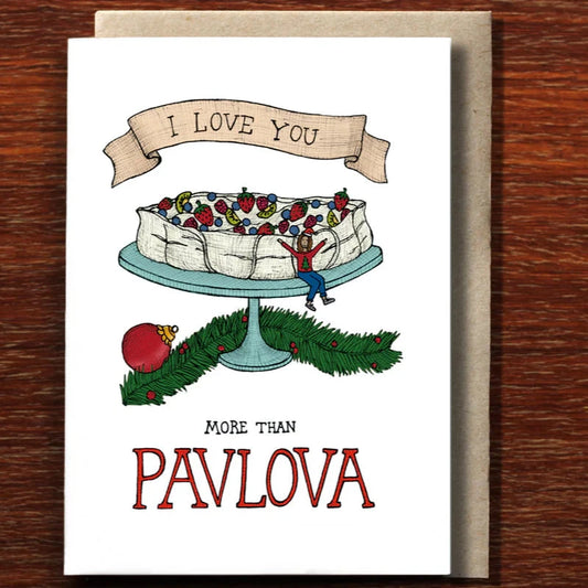 The Nonsense Maker- Pavlova Love - Christmas Card