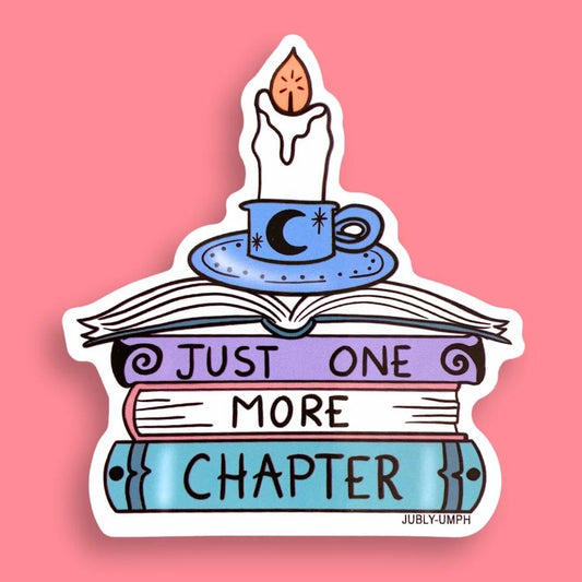 JUBLY-UMPH - "Just One More Chapter" - Sticker