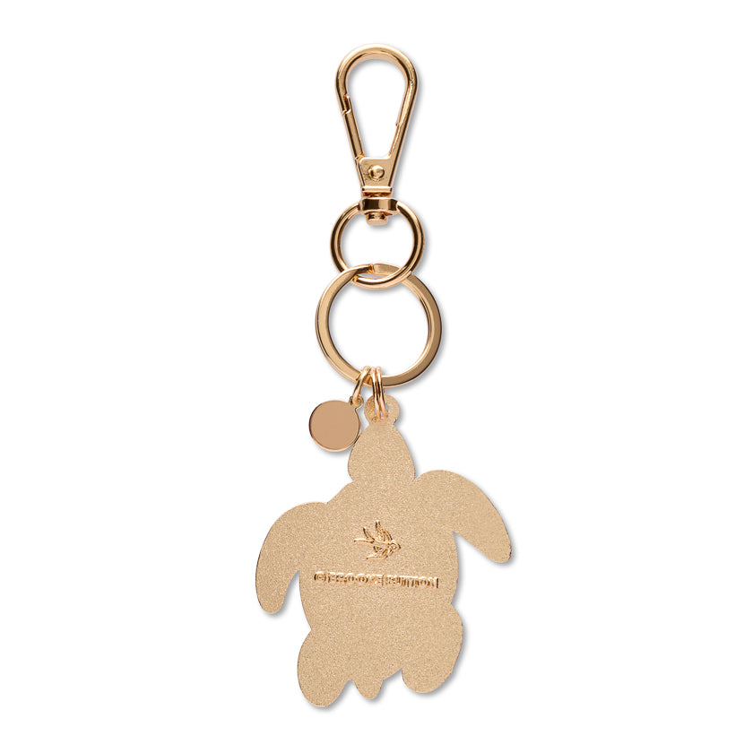 ERSTWILDER - "Yaunati" (Turtle) Enamel Key Ring- BROOKE SUTTON COLLECTION