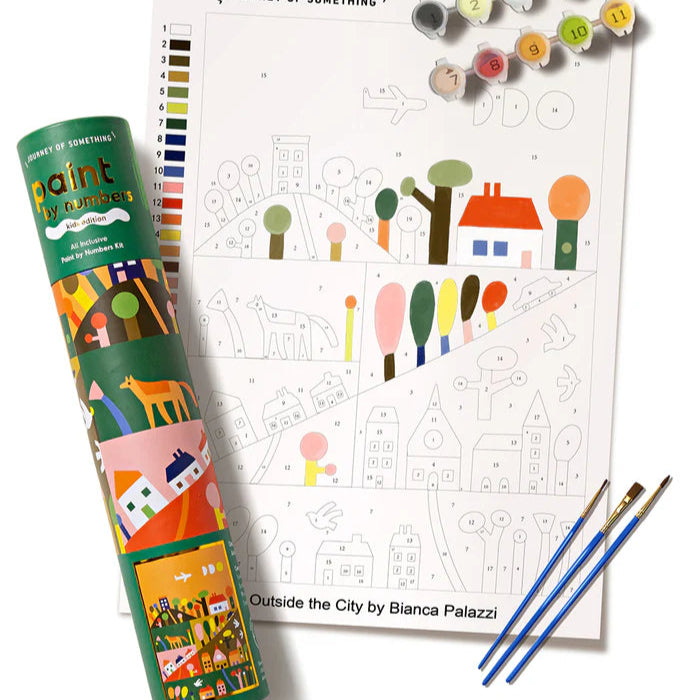 JOURNEY OF SOMETHING- KIDS/ SMALL PAINT BY NUMBERS - Outside the City