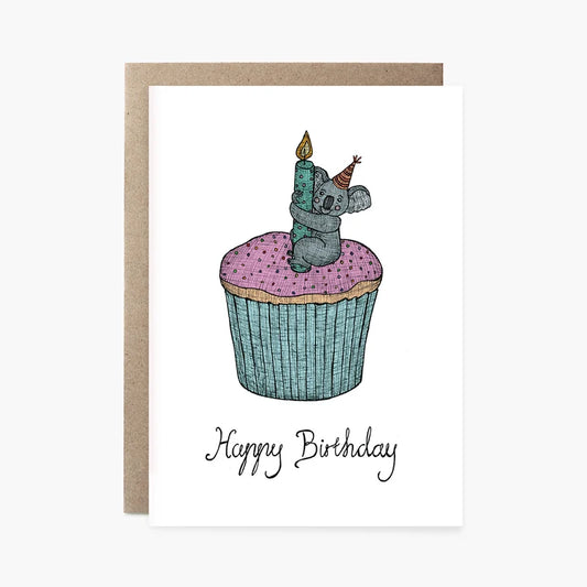 The Nonsense Maker- Birthday Koala - Greeting card