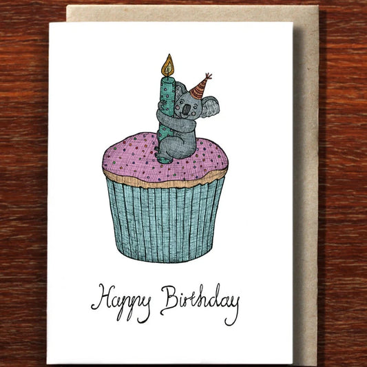 The Nonsense Maker- Birthday Koala - Greeting card