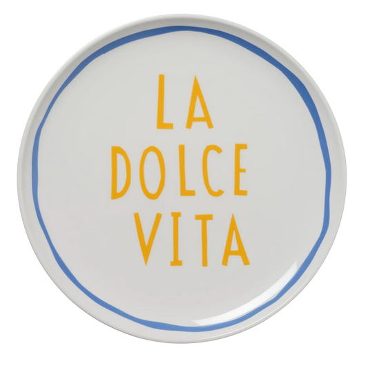 In The Roundhouse - "La Dolce Vita" Plate Large