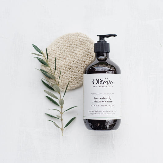 OLIEVE & OLIE- Lavender Rose Geranium Hand & Body Wash- 200ml