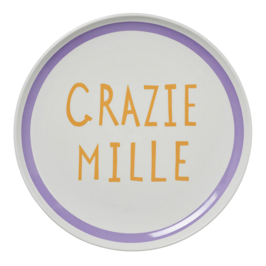 In The Roundhouse - "Grazie Mille" Plate Large