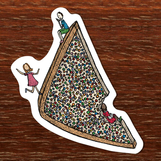 The Nonsense Maker- Fairy Bread Magnet