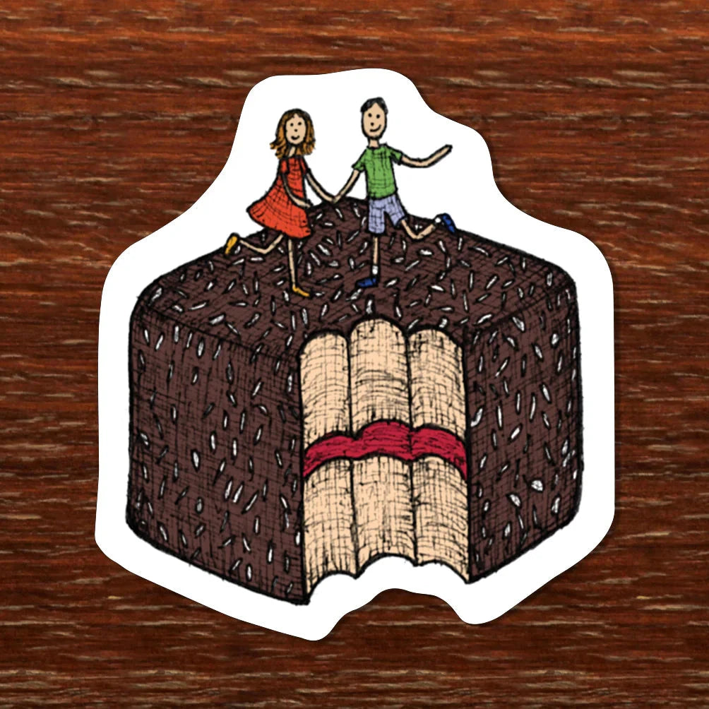 The Nonsense Maker- Lamington Magnet