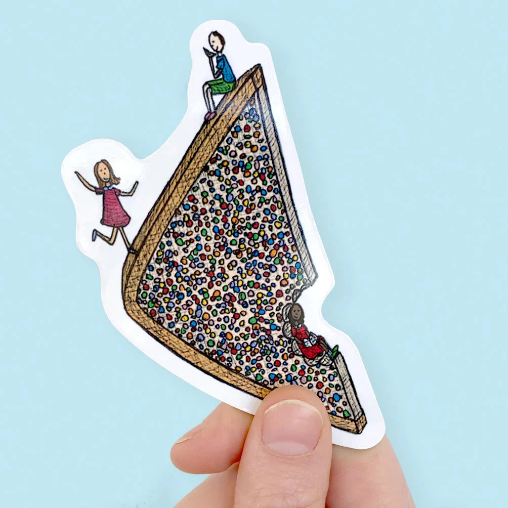 The Nonsense Maker- Fairy Bread Magnet