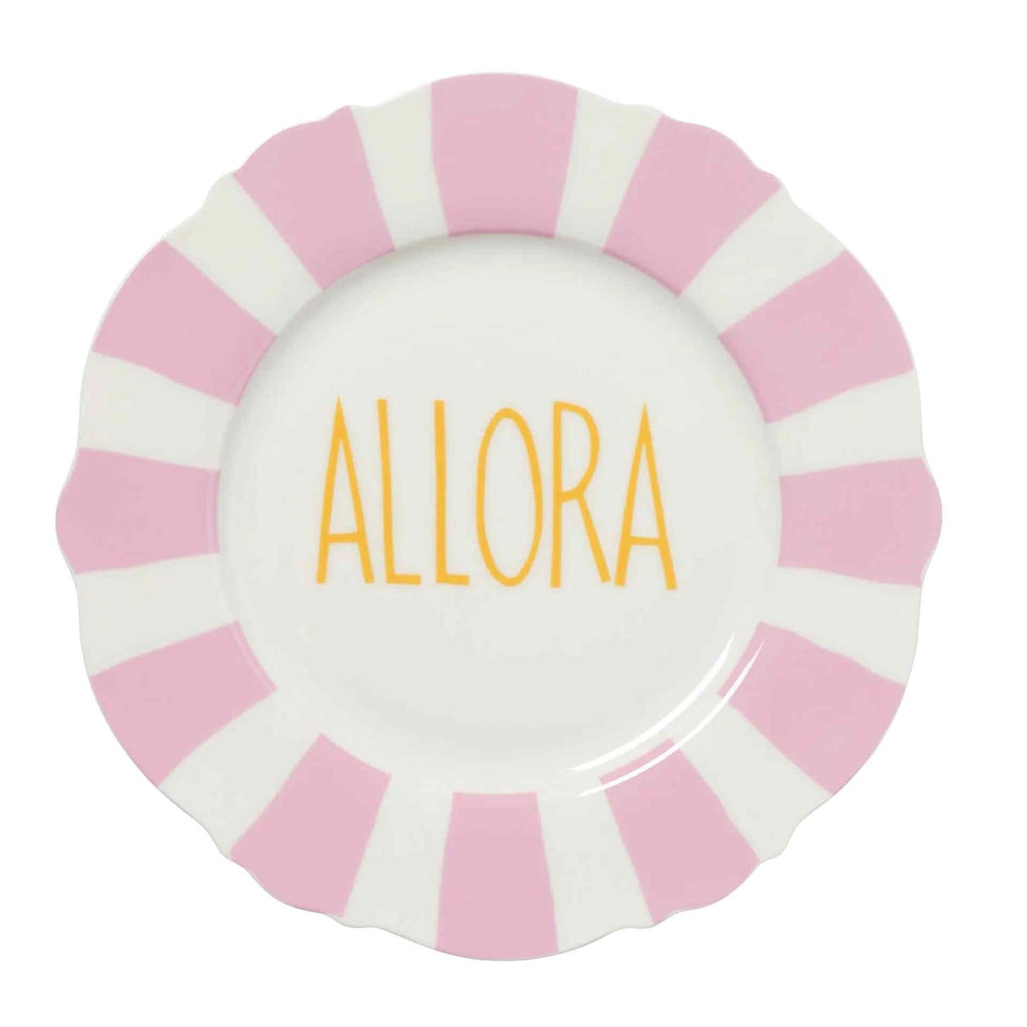 In The Roundhouse - "Mamma Mia Wave" Dinner Plate Set