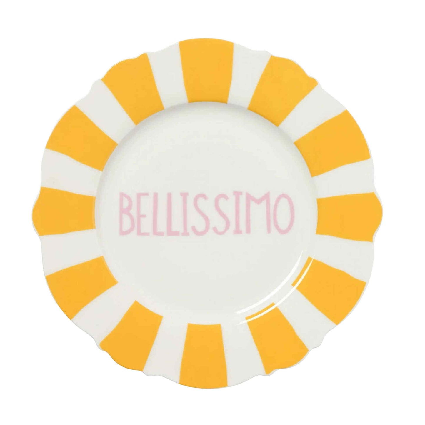 In The Roundhouse - "Mamma Mia Wave" Dinner Plate Set