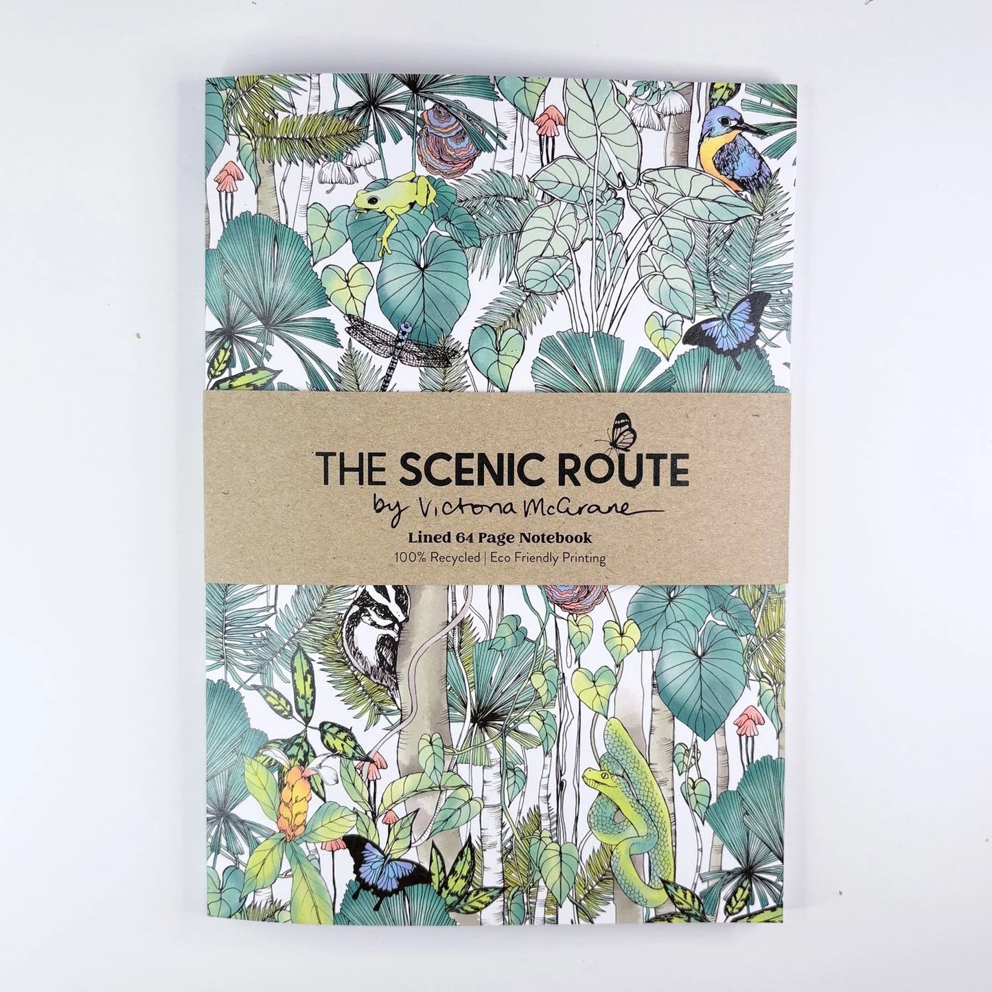 The Scenic Route - "Daintree"- Lined Notebook (Copy)