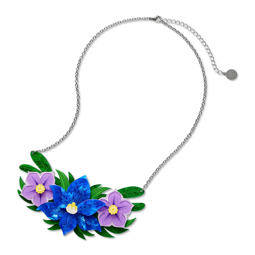ERSTWILDER - "Garden in Full Bloom" Necklace - ROYAL BOTANIC GARDENS VICTORIA