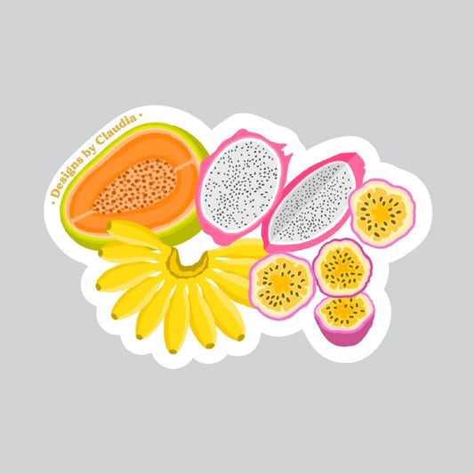 Designs by Claudia - Fruit Bunch Sticker