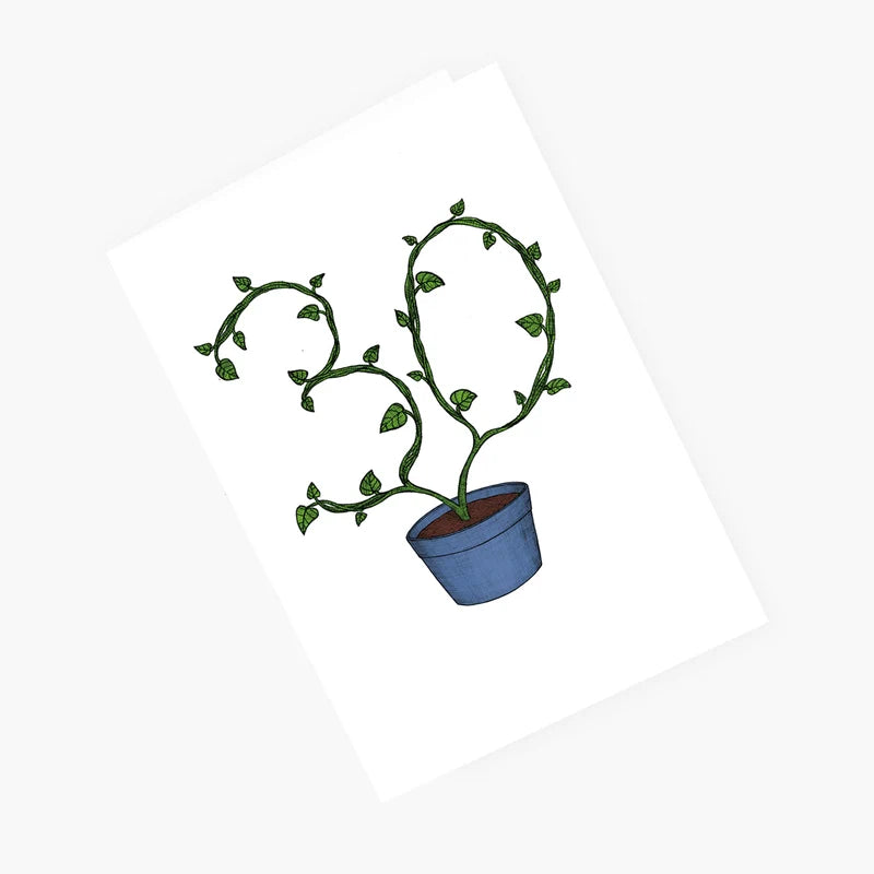 The Nonsense Maker- Thirtieth Birthday Plant - 30th Birthday Card