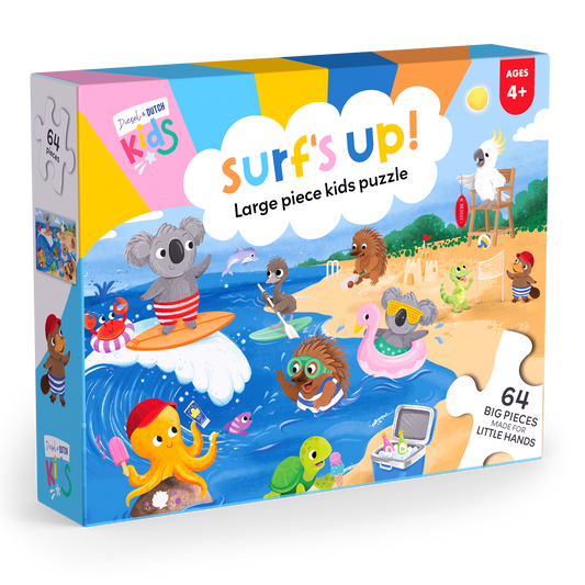DIESEL AND DUTCH - Surf's Up - 64pc Jigsaw Puzzle