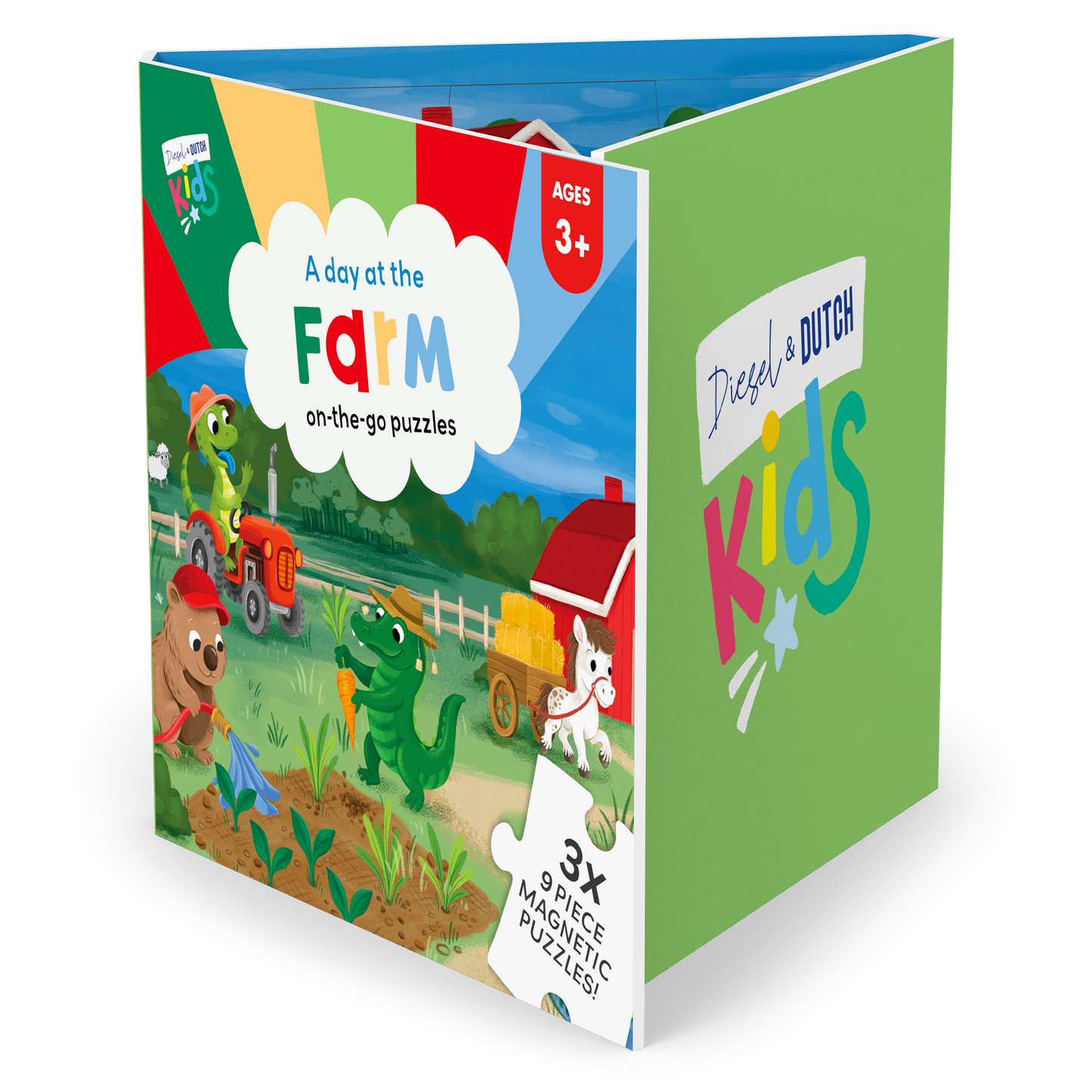 DIESEL AND DUTCH - On The Farm - On The Go Magnetic Puzzles