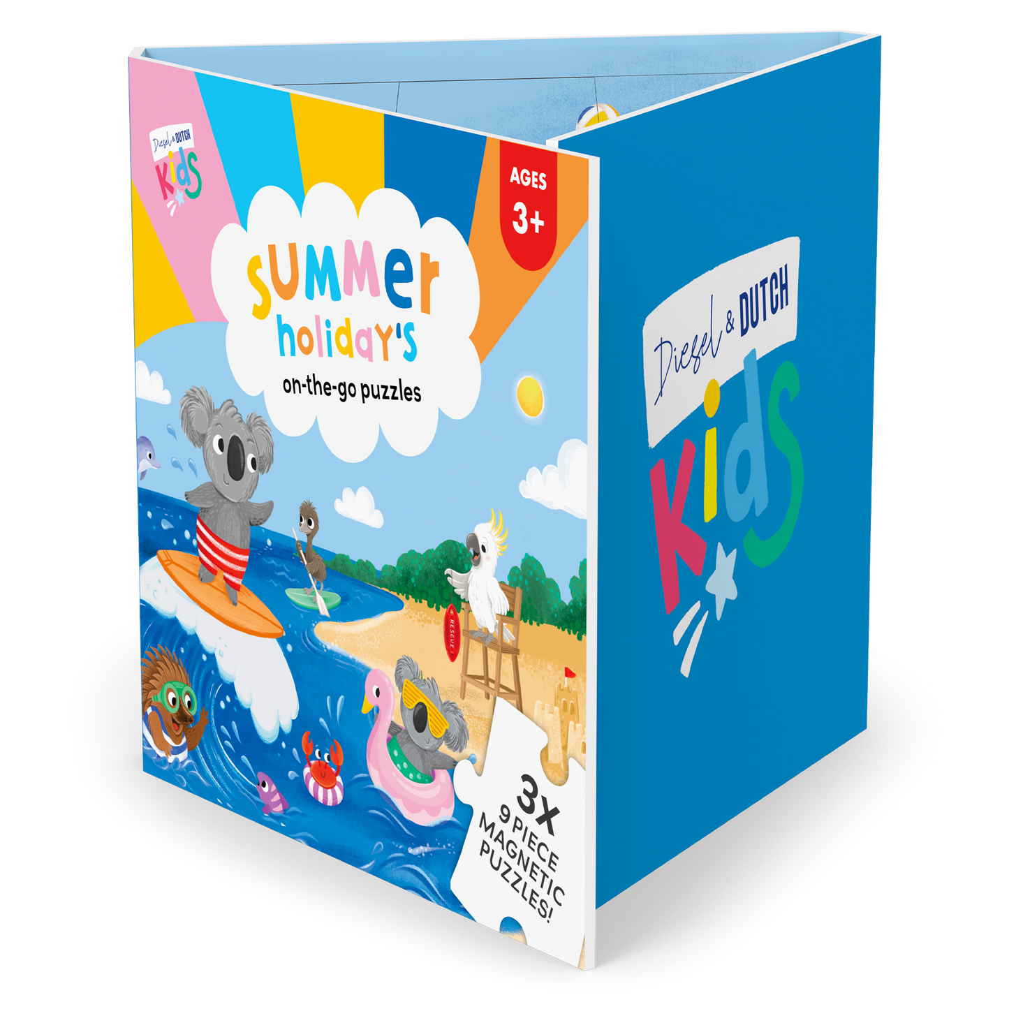 DIESEL AND DUTCH - Farm Life - Summer Holidays - On The Go Magnetic Puzzles