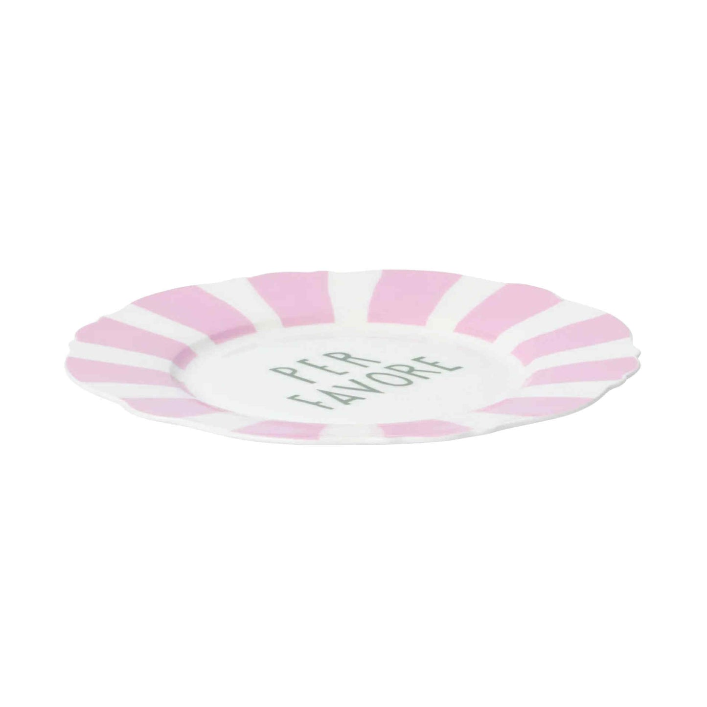 In The Roundhouse - " Pastel Italian" Side Plate Set