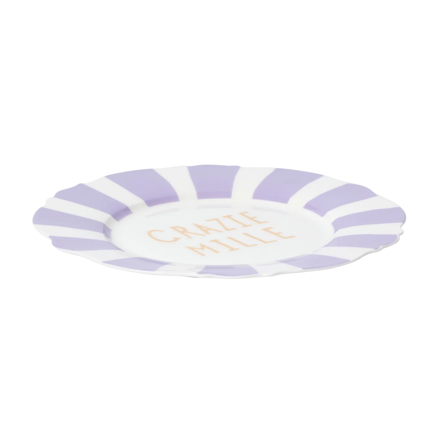 In The Roundhouse - " Pastel Italian" Side Plate Set