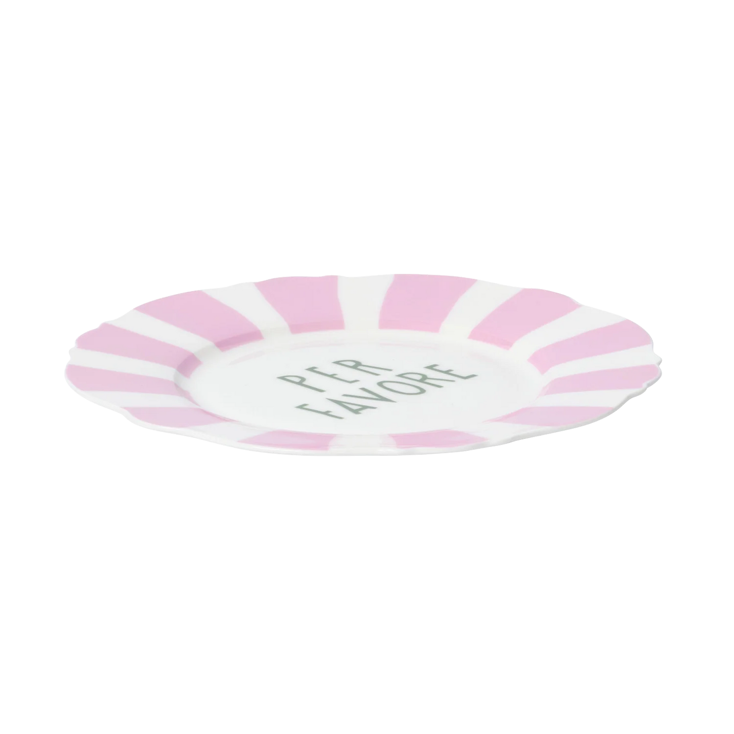 In The Roundhouse - " Pastel Italian" Side Plate Set