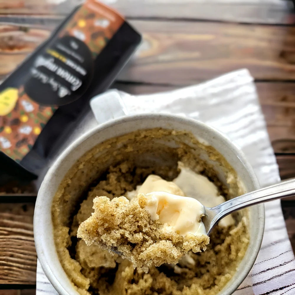 STORYBOOK CAKES - Lemon Myrtle Mud Cake in a Mug
