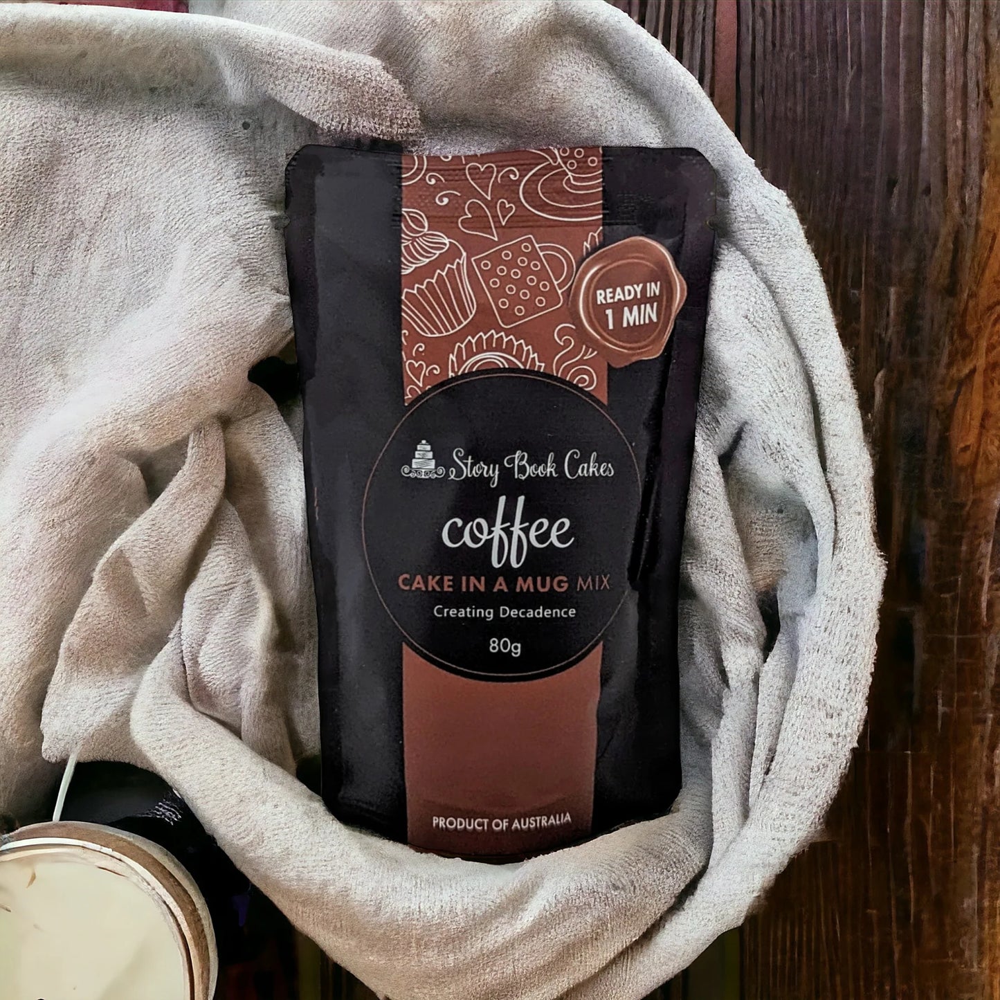 STORYBOOK CAKES - Coffee Mud Cake in a Mug