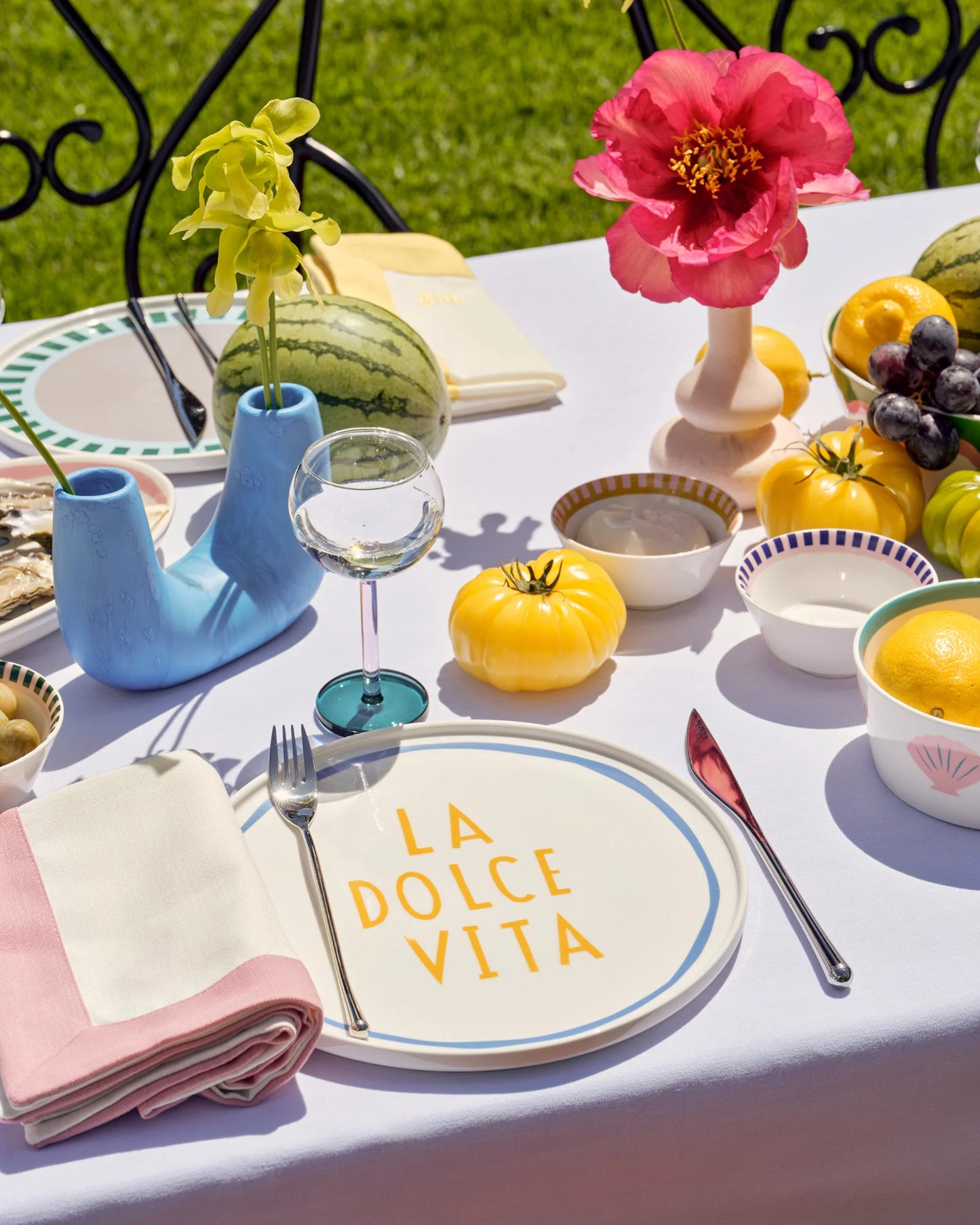 In The Roundhouse - "La Dolce Vita" Plate