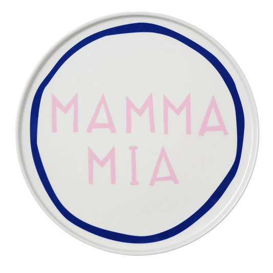 In The Roundhouse - "Mamma Mia" Plate