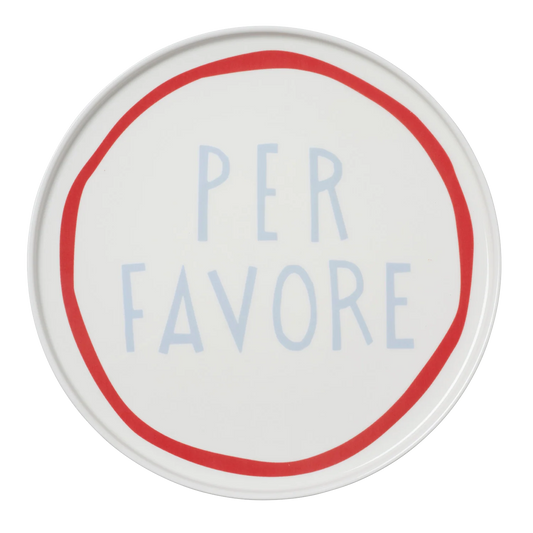 In The Roundhouse - "Per Favore" Plate