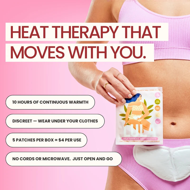 LULA - SELF-WARMING BODY PATCHES (5 PATCHES)