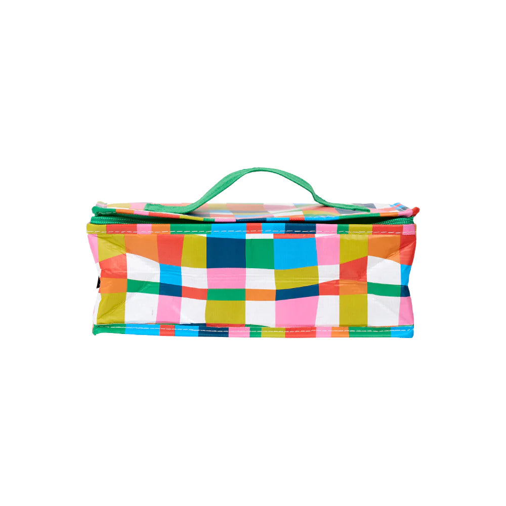 PROJECT TEN - "The Take Away"- "Rainbow Weave" Insulated Lunch Bag