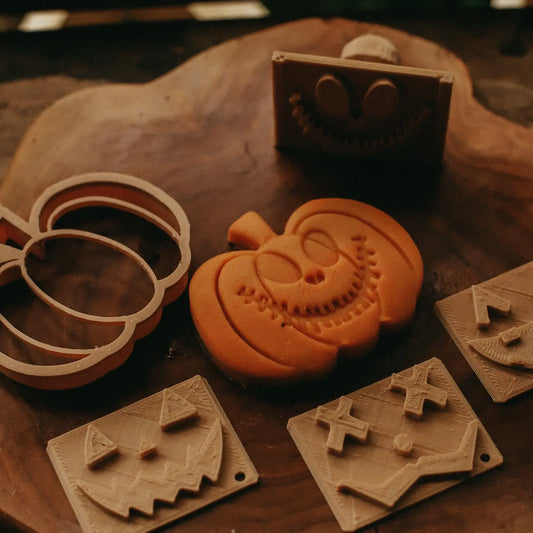 KINFOLK PANTRY- Pumpkin Stamp Play Bundle Halloween Eco Playdough Tools