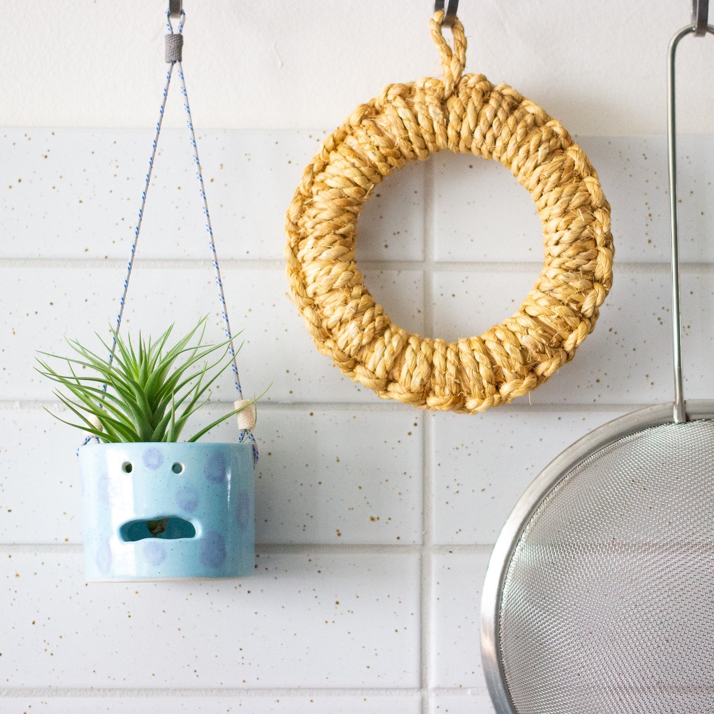 SHUH- RAINDROPS HANGING PLANTER