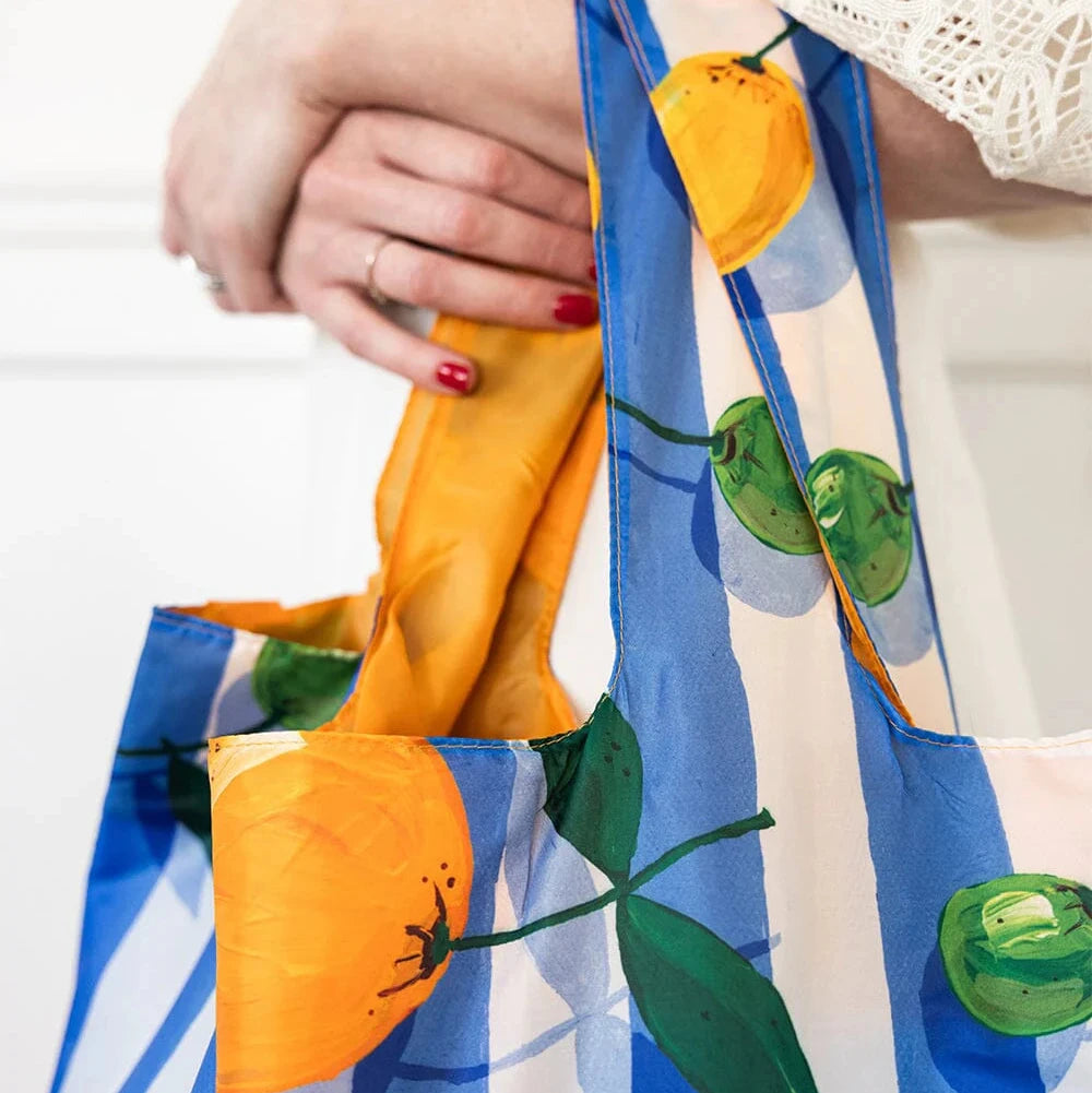 BESPOKE LETTERPRESS - Citrus - Reusable Large Shopping Bag