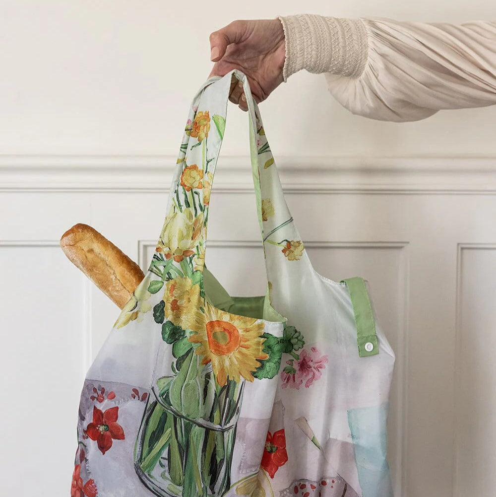 BESPOKE LETTERPRESS - Native Wildflowers - Reusable Large Shopping Bag