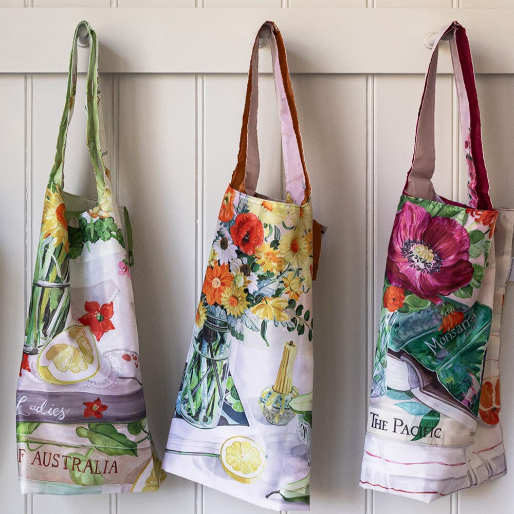 BESPOKE LETTERPRESS - Early February Bouquet - Reusable Large Shopping Bag