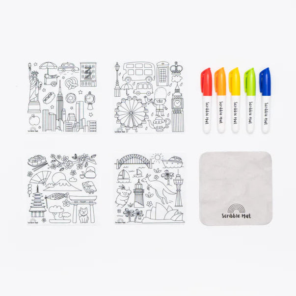 SCRIBBLE MAT- TINIES PACK