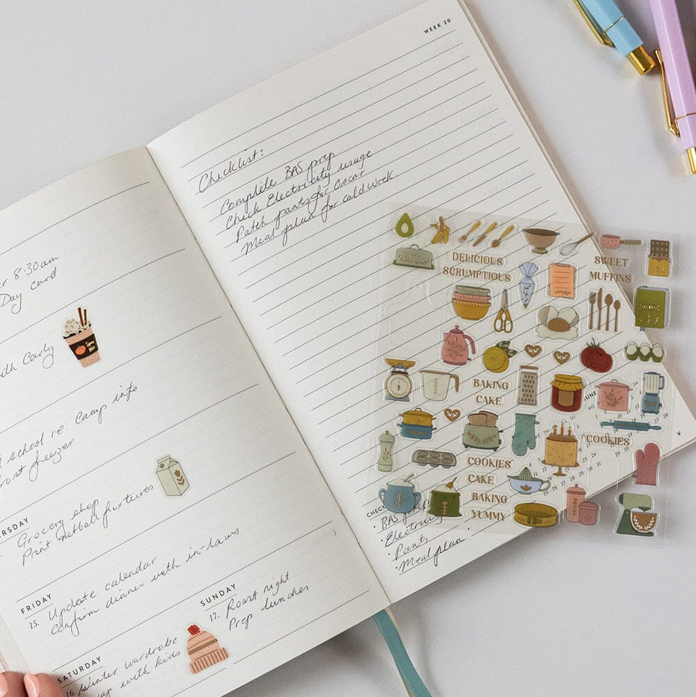 BESPOKE LETTERPRESS - Baking Sticker Sheet