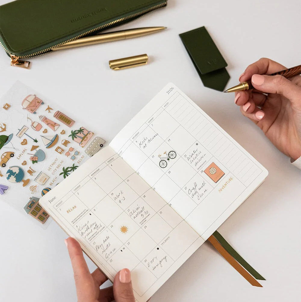 BESPOKE LETTERPRESS - Travel Sticker Sheet