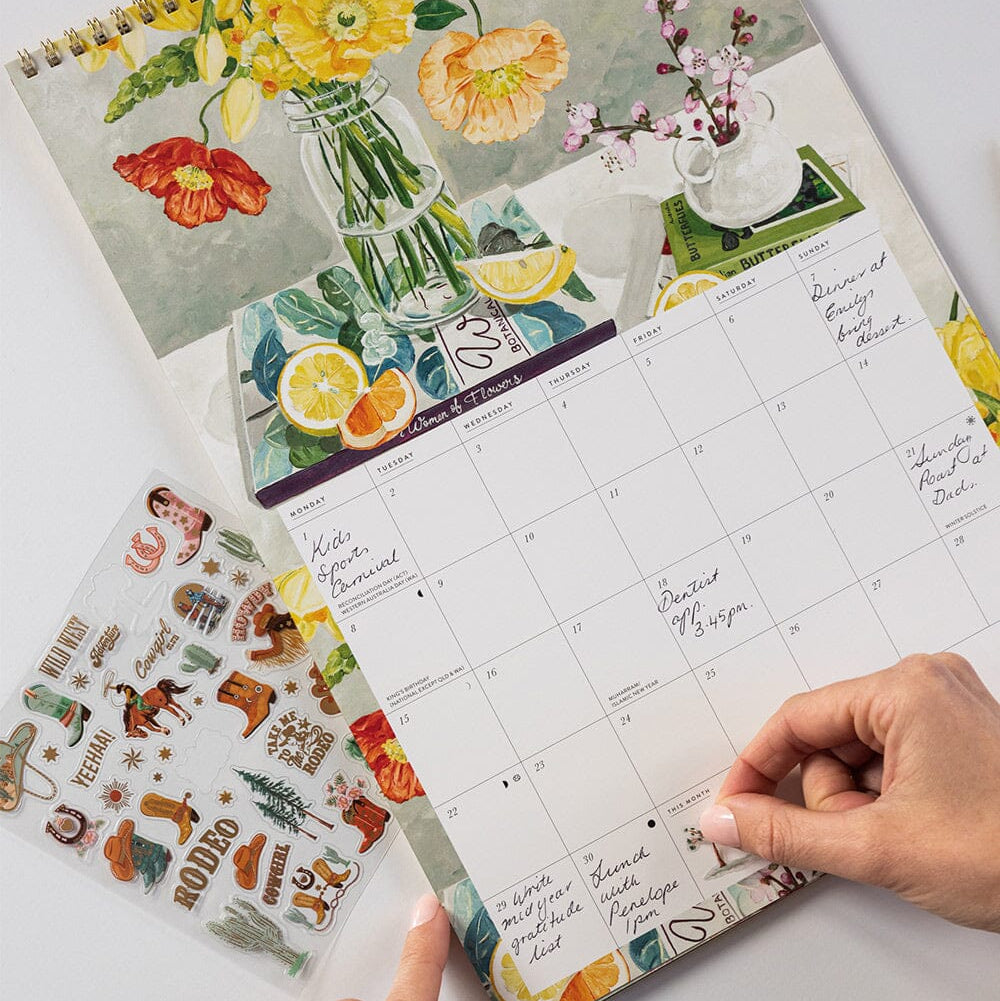 BESPOKE LETTERPRESS - Wild Western Sticker Sheet